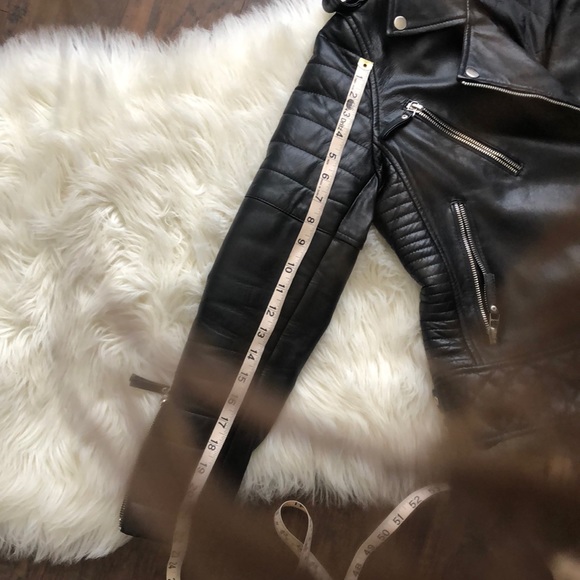 Leather Moto Jacket - Picture 8 of 8